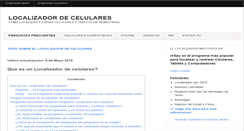 Desktop Screenshot of localizadordecelulares.com